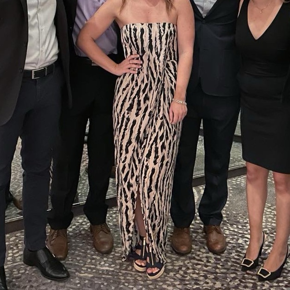 BCBG Animal Print Dress